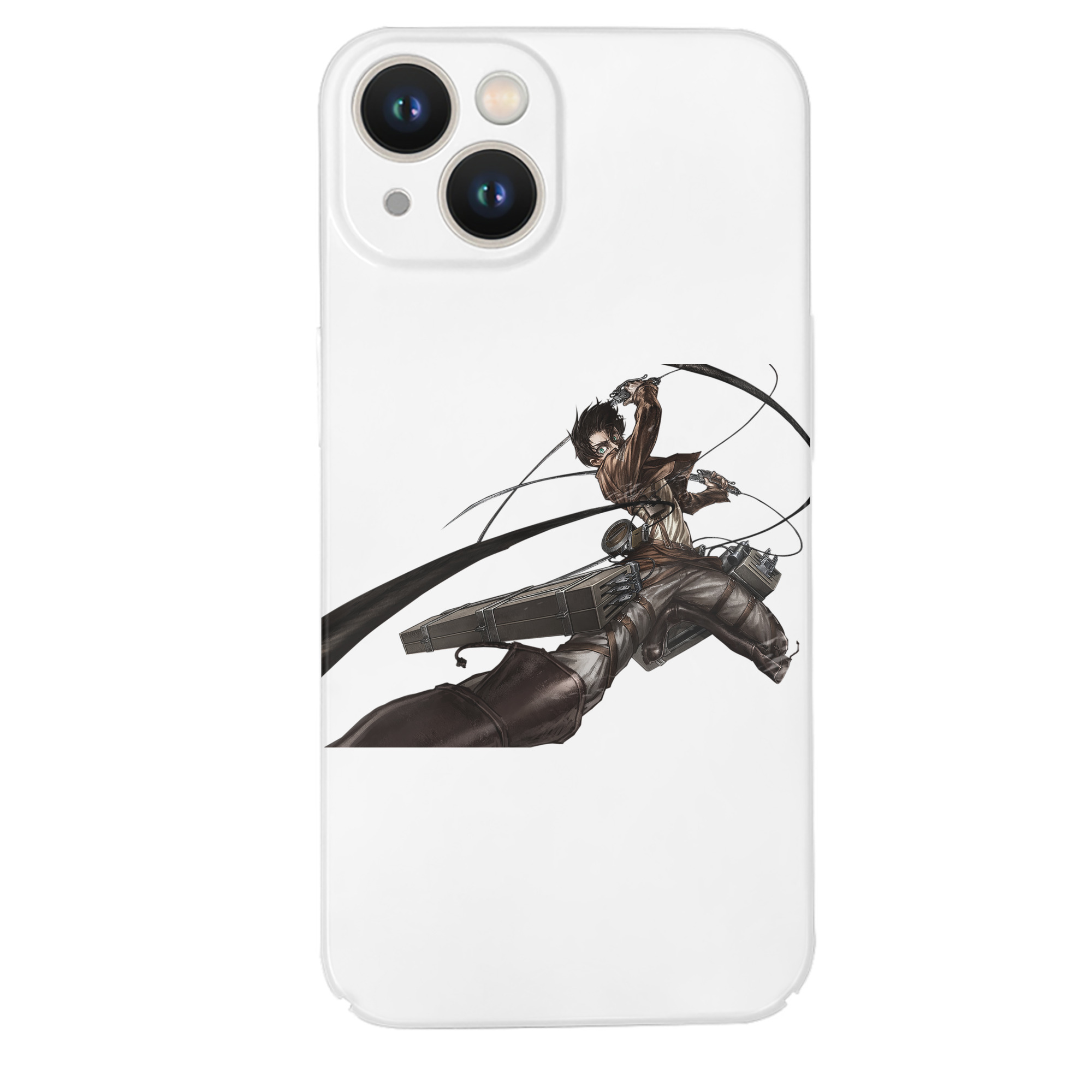 （画像用） 進撃の巨人 エレン･イェーガー Attack on Titan Eren Jäger 【iPhone 14シリーズ対応】ハードケース